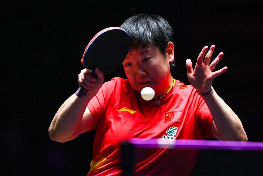 孙颖莎单打, 女单打冠军, 开局